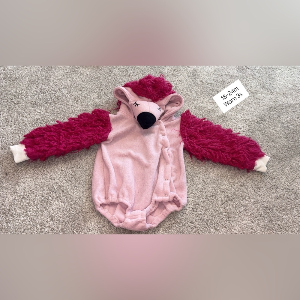 Toddler flamingo costume